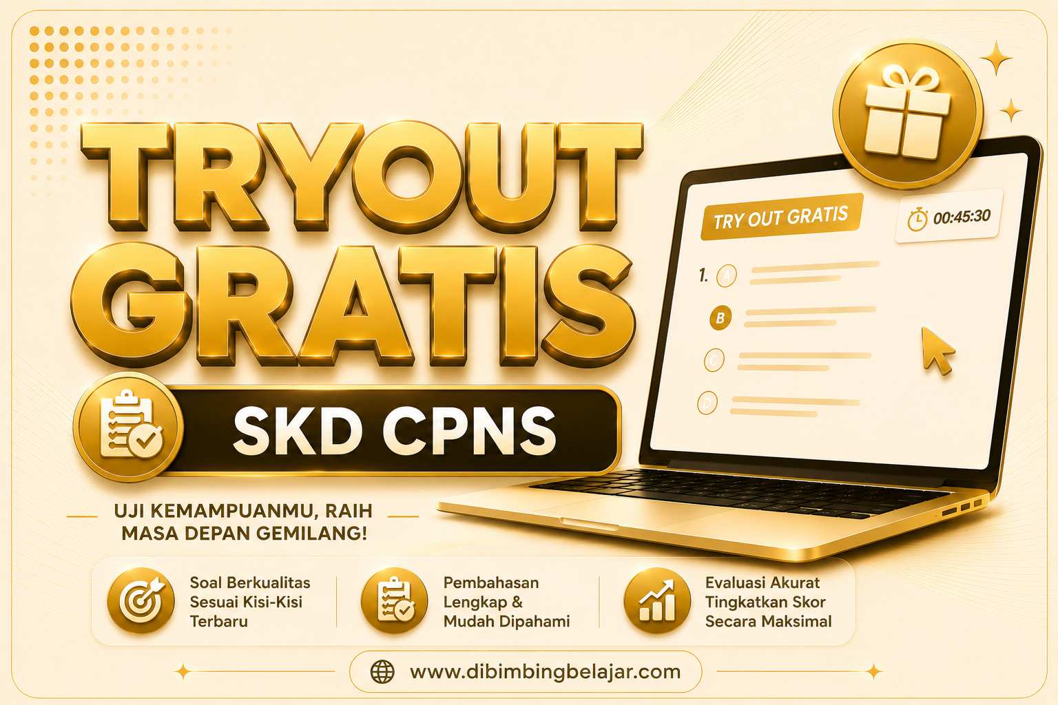 COBA TRY OUT GRATIS SKD CPNS