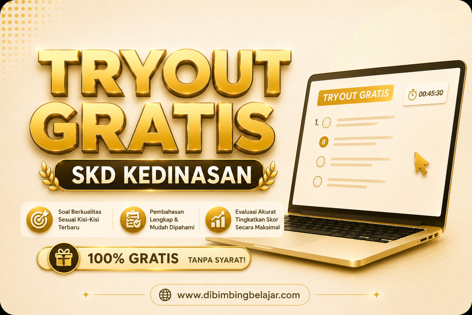COBA TRY OUT GRATIS SKD KEDINASAN