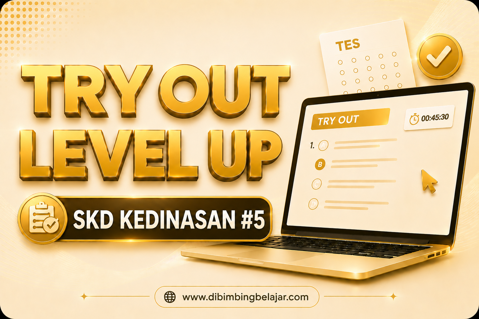 TRY OUT LEVEL UP SKD KEDINASAN #5